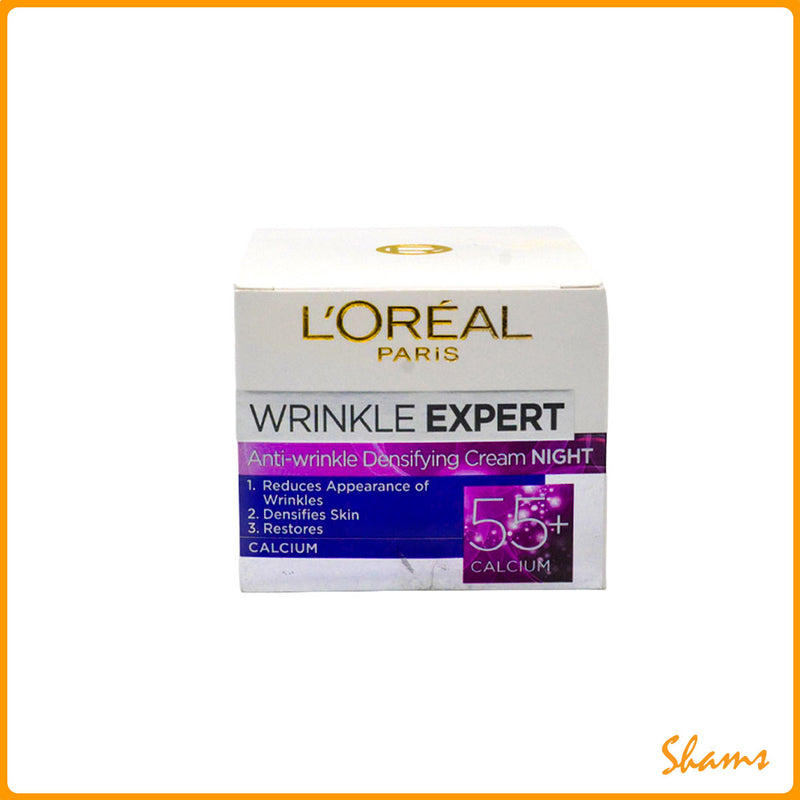 Loreal Wrinkle Expert Densifying Night Cream 55+ 50ml