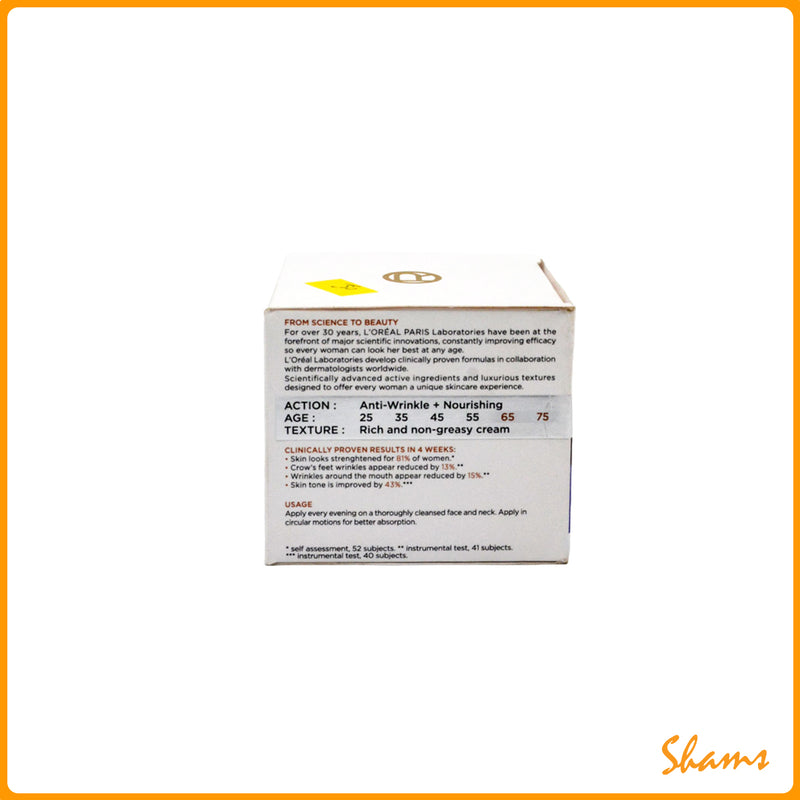 Loreal Wrinkle Expert 65+ Multi Vitamins Night Cream 50ml