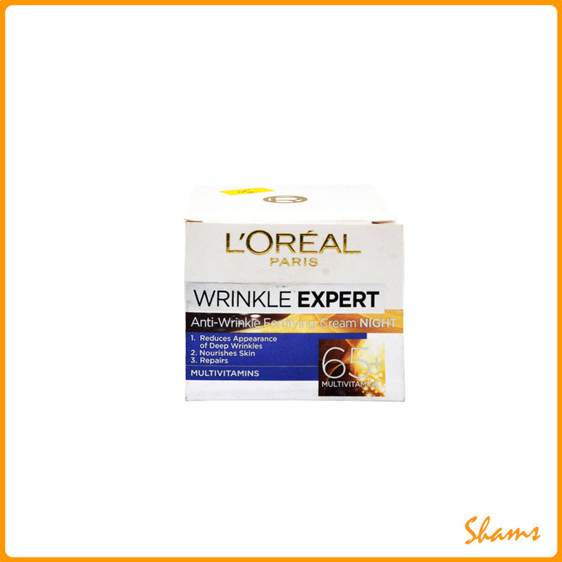 Loreal Wrinkle Expert 65+ Multi Vitamins Night Cream 50ml