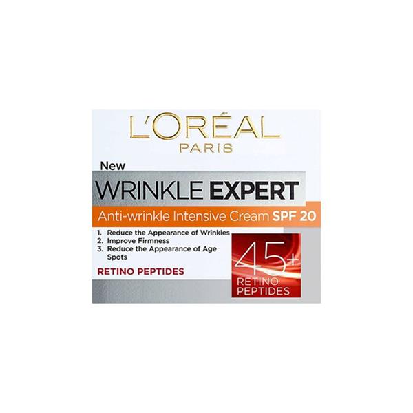 Loreal Wrinke Expert SPF-20 45+ Cream 50ml - Shams Shopping Centre Loreal  