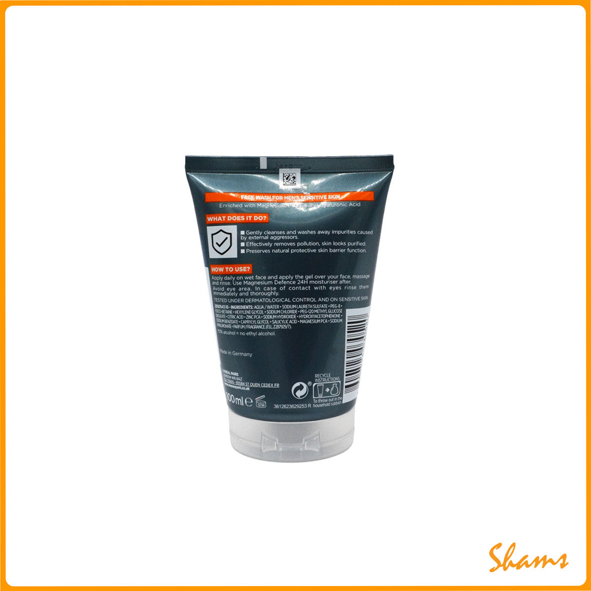 Loreal Men Expert Magnesium Deffence Face Wash 100ml