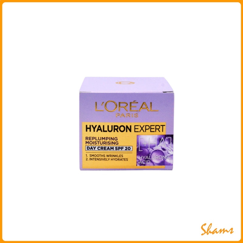 Loreal Hyaluron Expert +HA SPF-20 Day Cream 50ml