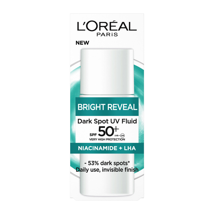Loreal Bright Reveal Dark Spot UV Fluid SPF50+ 50ml