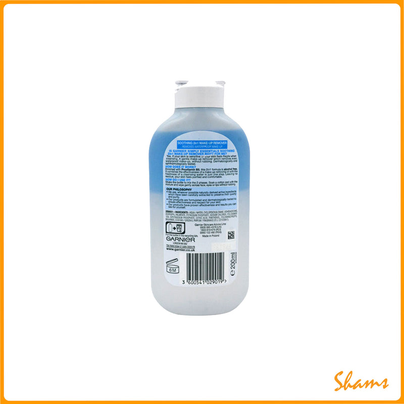 Garnier Simple Essentials 2 in 1 Make-up remover 200ml