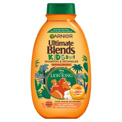 Garnier Ultimate Blend Kids 2In1 Lion King Shampoo 250ml - Shams Shopping Centre Garnier  