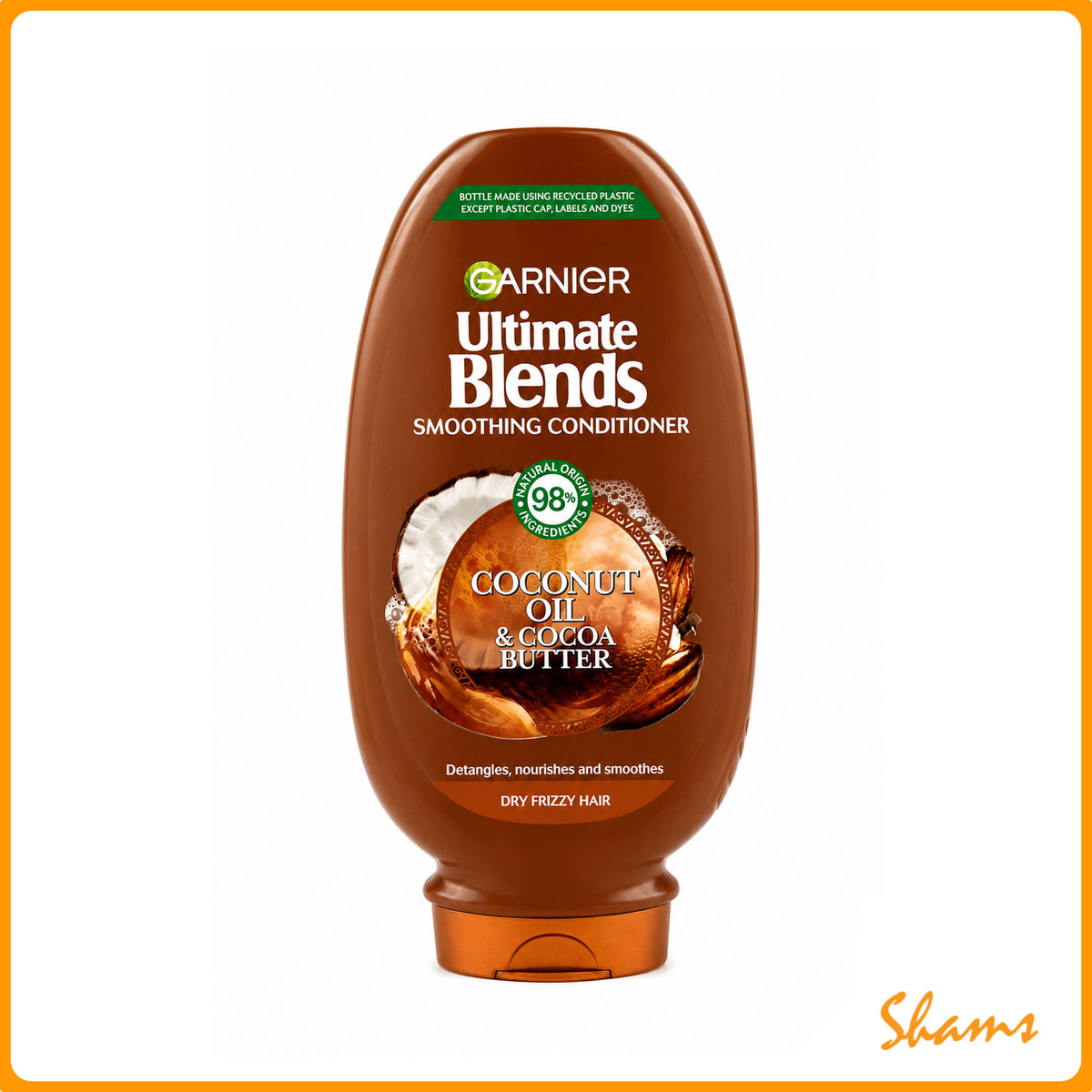 Garnier Ultimate Blend Smoothing Coconut Oil & Cocoa Butter Conditioner 400ml