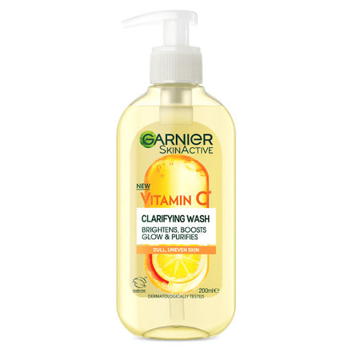 Garnier Skin Active Vitamin C Clarifying Wash 200ml