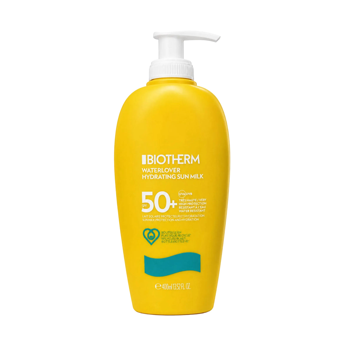Biotherm Waterlover SPF50+ Sun Milk Pump 400ml