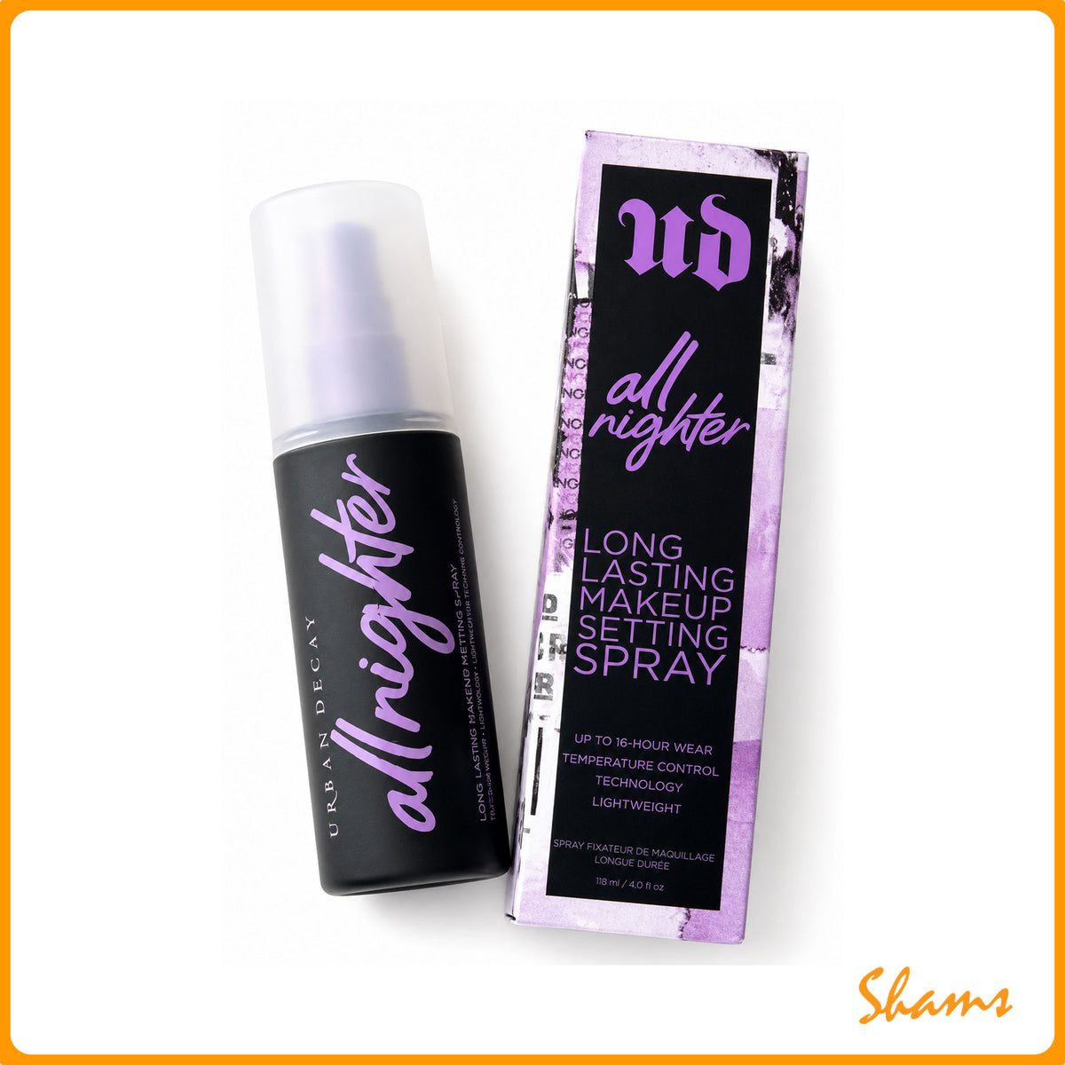 Urban Decay All Night Long Lasting Makeup Setting Spray 118ml