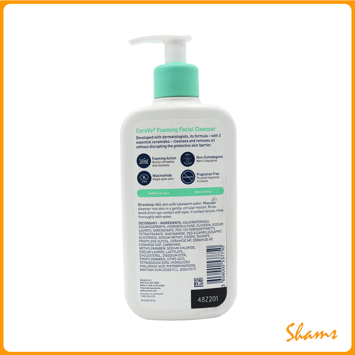 Cerave Foaming Facial Cleanser 355ml
