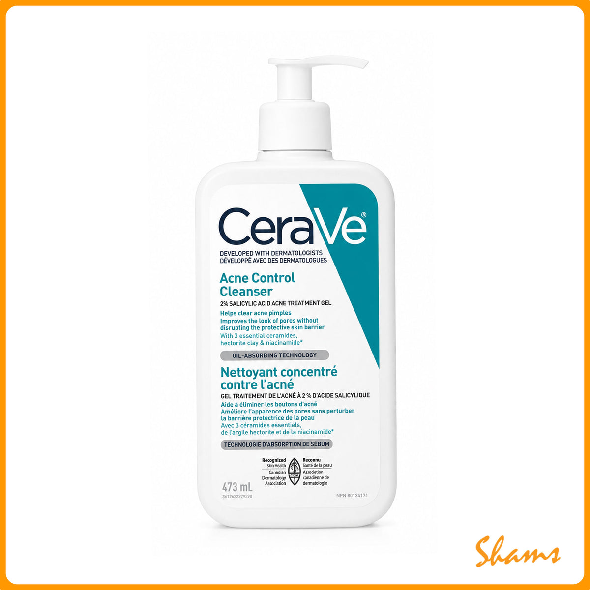 CeraVe Acne Control Cleanser 473ml