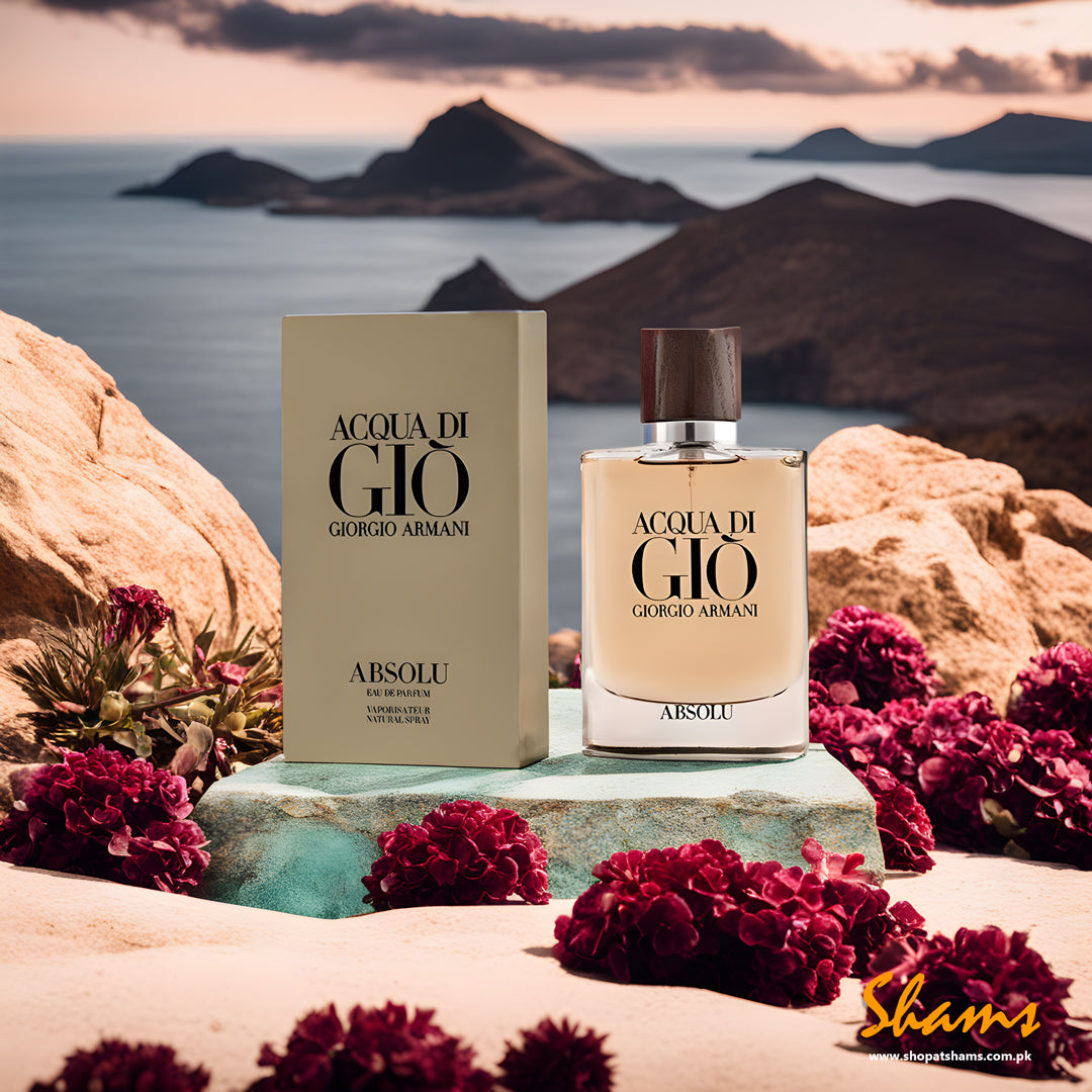 Acqua Di Gio Armani Absolu EDP Men 75ml - Shams Shopping Centre Acqua Di Parma  