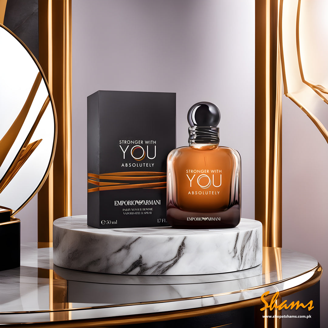 Emporio Armani Stronger With You Absolutely EDP 50ml - Shams Shopping Centre Armani  