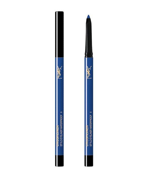 YSL Crushliner Stylo Waterproof Eyeliner 6 Bleu Enigmatique 0.35g