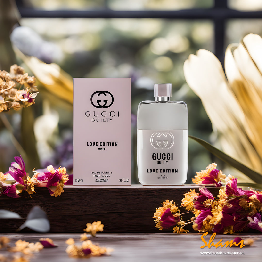 Gucci Guilty Love Edition Pour Homme EDT 90ml - Shams Shopping Centre Gucci  