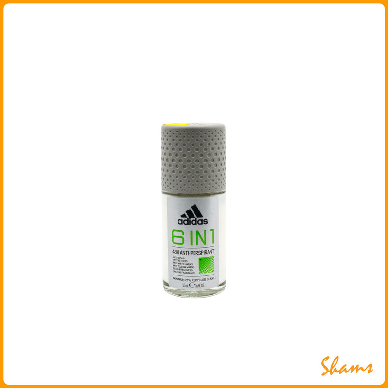 Adidas 6In1 Anti-Perspirant Roll On 50ml