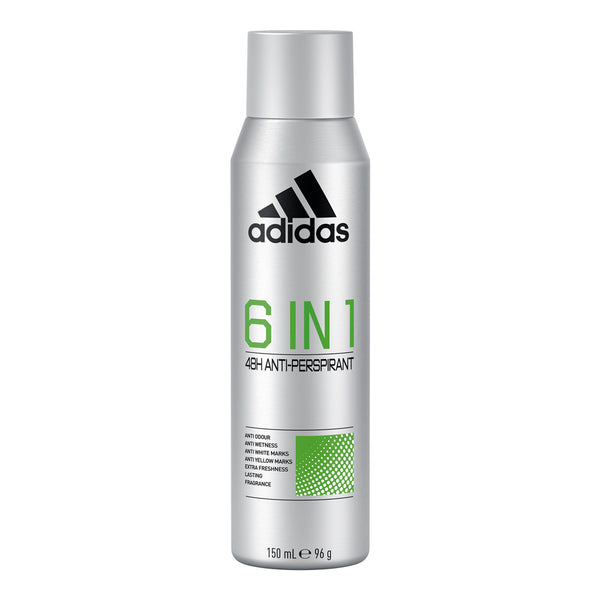 Adidas 6In1 Anti-Persprint Deo Spray 150ml