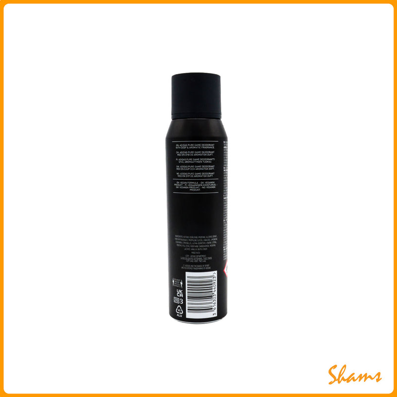 Adidas Pure Game Deo Spray 150ml