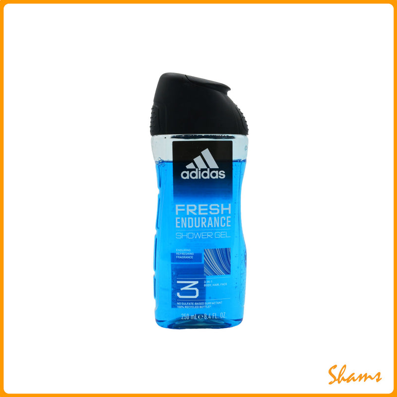 Adidas Men Fresh Endurance 3-in-1 Shower Gel 250ml