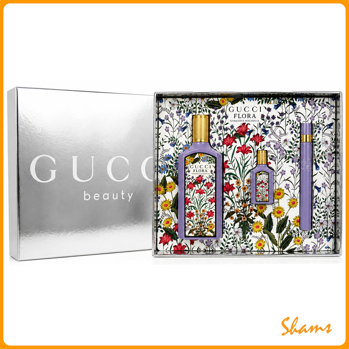 Gucci Flora Gorgeous Magnolia 3p Gift Set