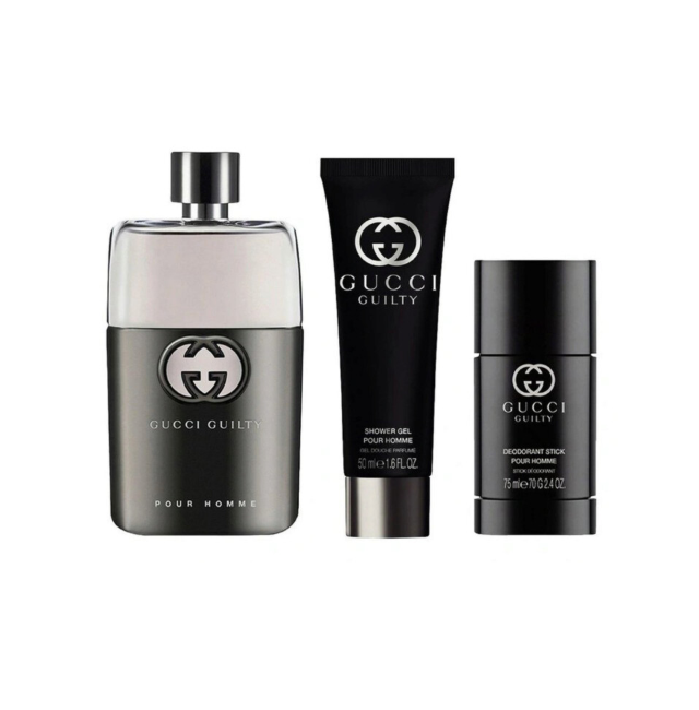 Gucci Guilty Men EDT 3p Gift Set