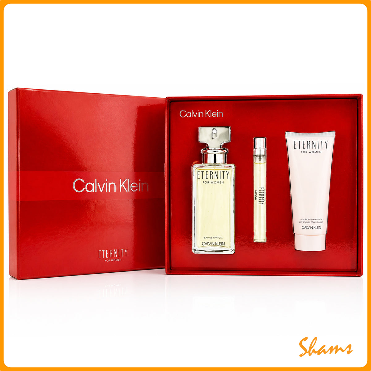 Calvin Klein Woman Eternity 3p Gift Set