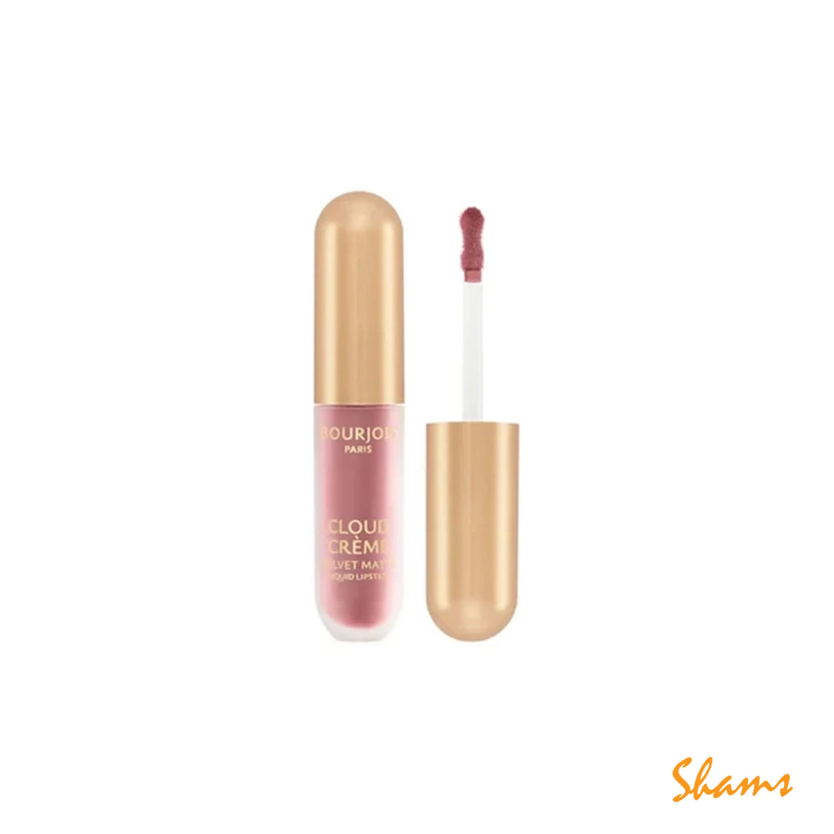 Bourjios Cloud Creme Velvet Matte Liquid Lipstick 3.1ml - 03 Guimauve