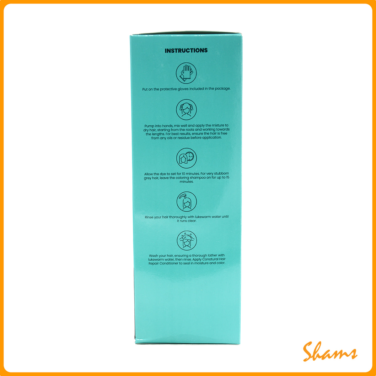 Conatural Brilliance Intense Brown Hair Coloring Shampoo 200ml