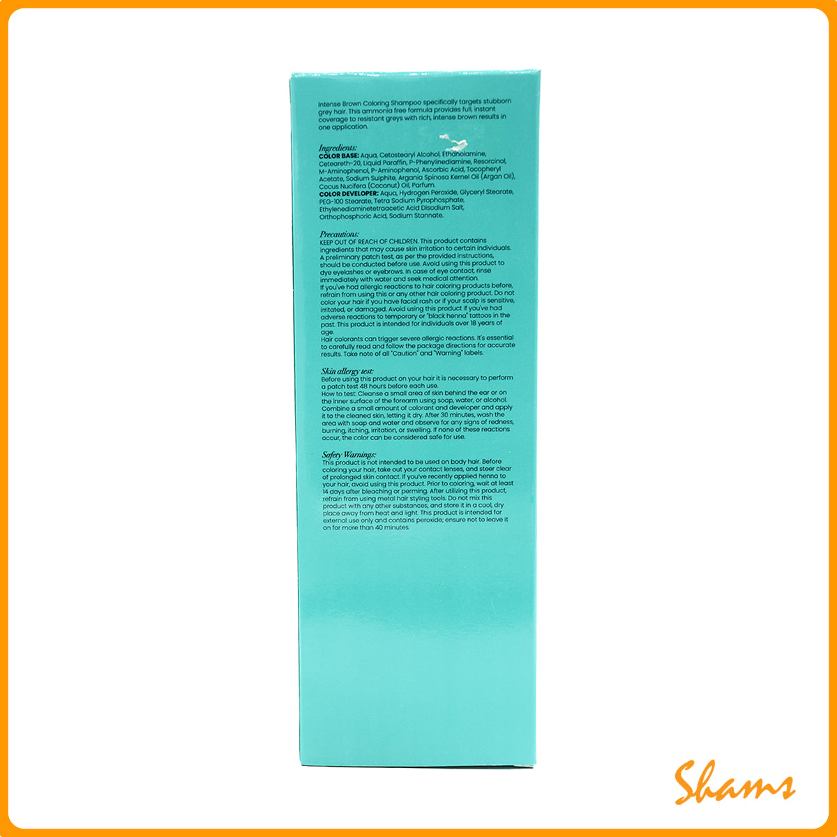 Conatural Brilliance Intense Brown Hair Coloring Shampoo 200ml