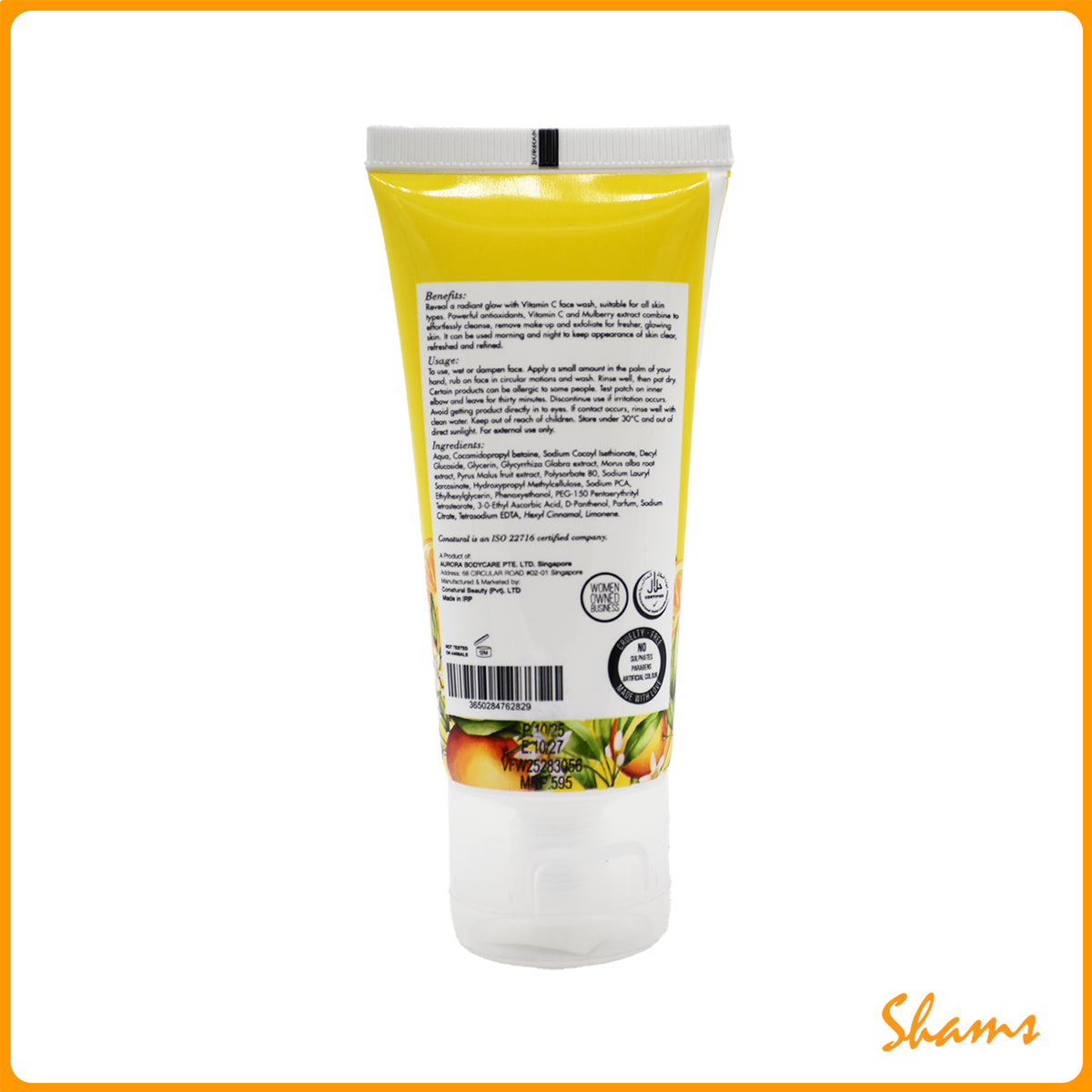 Conatural Vitamic C Face Wash 60ml