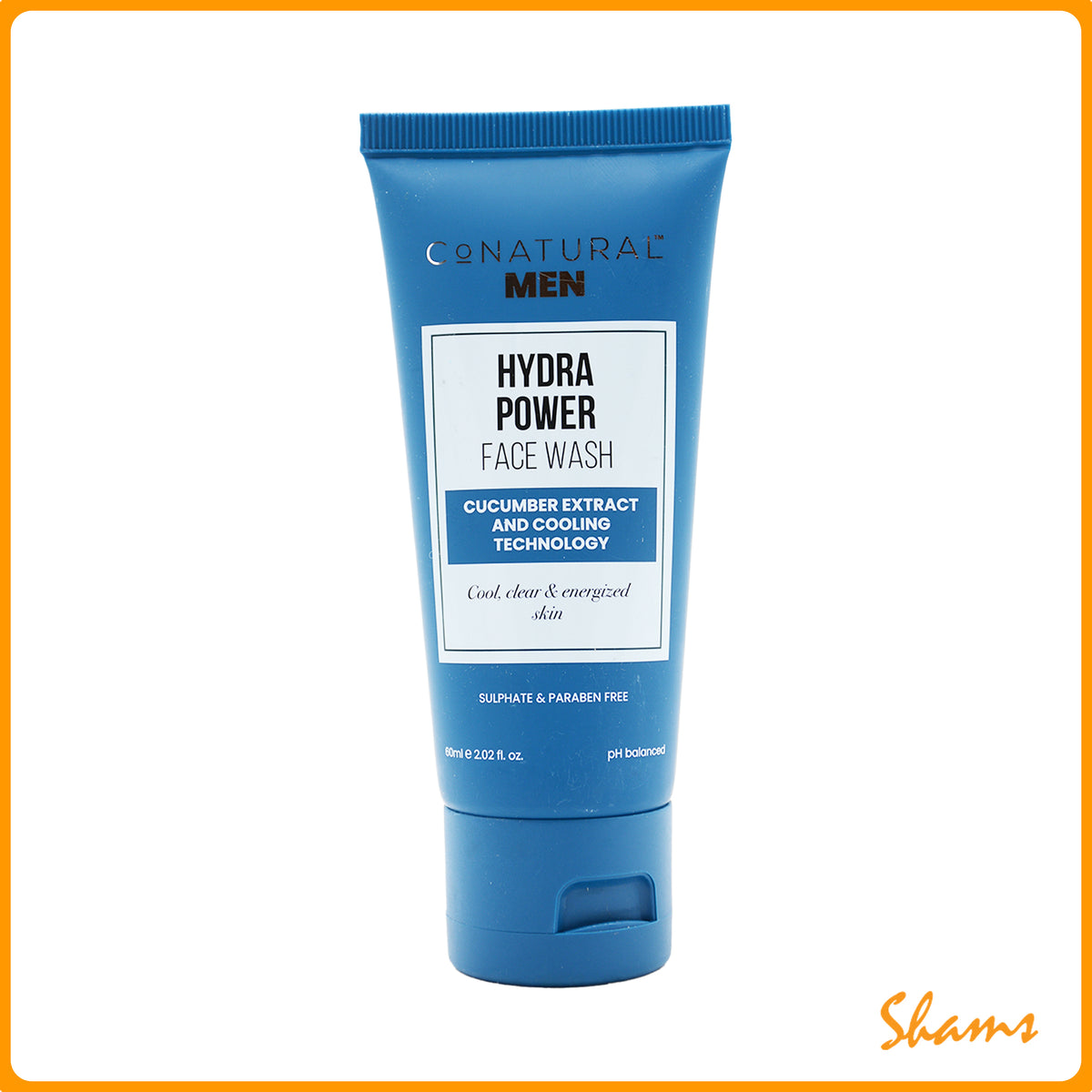Conatural Men Hydra Power Face Wash Cucumber Extract 60ml