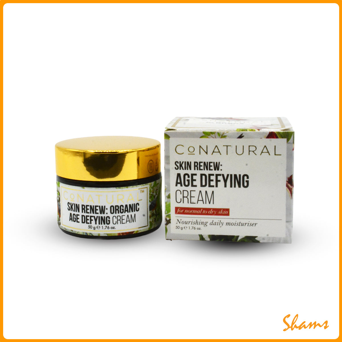 Conatural Organic Age Defying Cream 50g