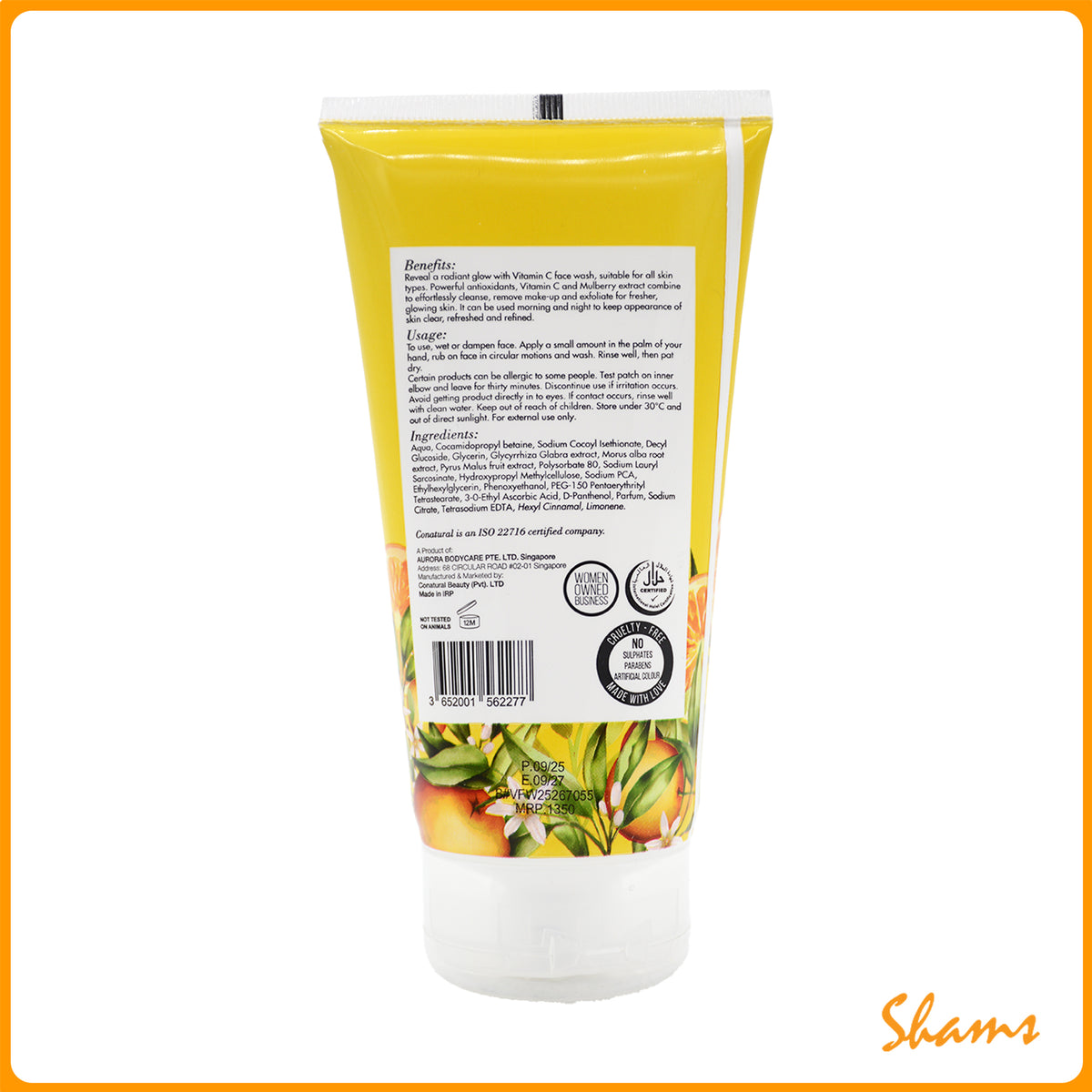 Conatural Vitamin C Face Wash 150ml