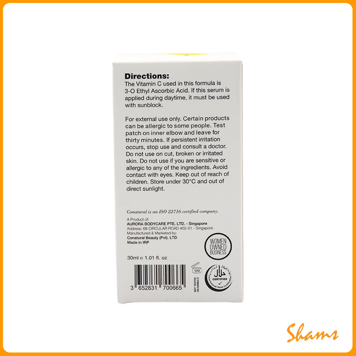 Conatural Super Active Vitamin C Skin Serum 30ml