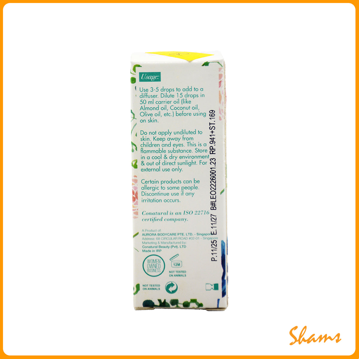 Conatural Lavender Essential Oil 10ml