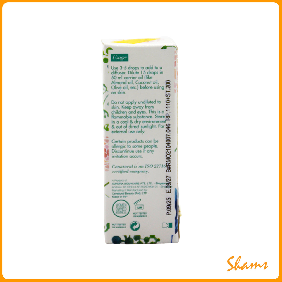Conatural Rosemary Essential Oil 10ml