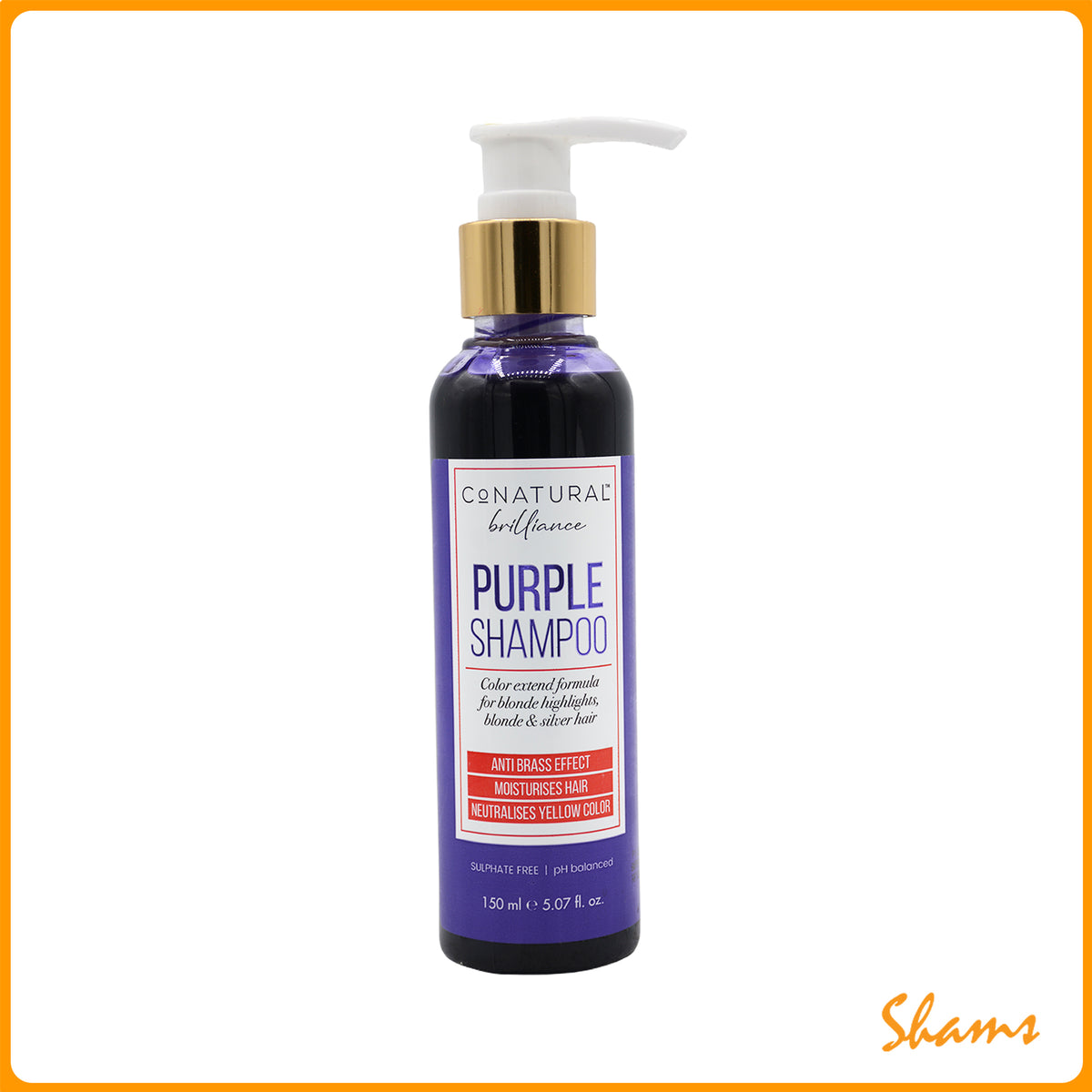 Conatural Brilliance Purple Shampoo 150ml
