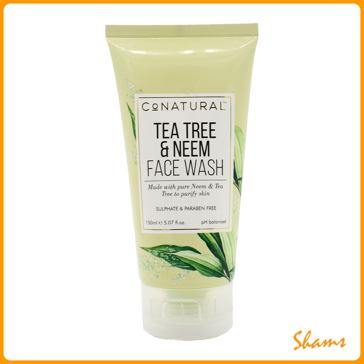 Conatural Tea Tree & Neem Face Wash 150ml