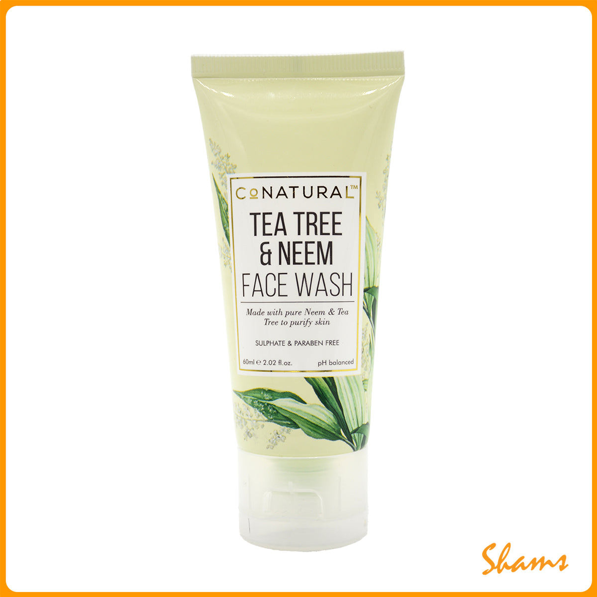 Conatural Tea Tree & Neem Face Wash 60ml