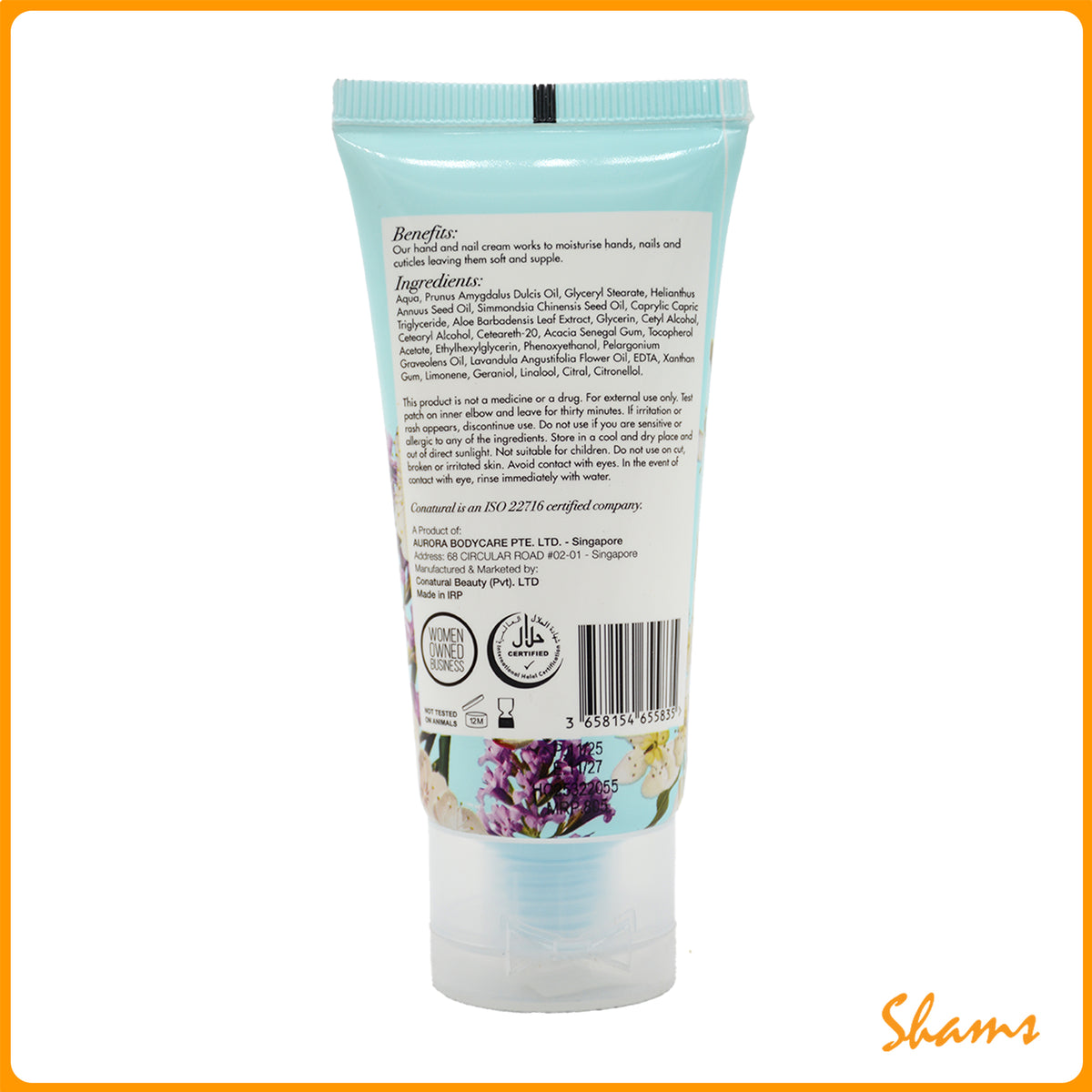 Conatural Ultra Moisturising Organic Hand & Nail Cream