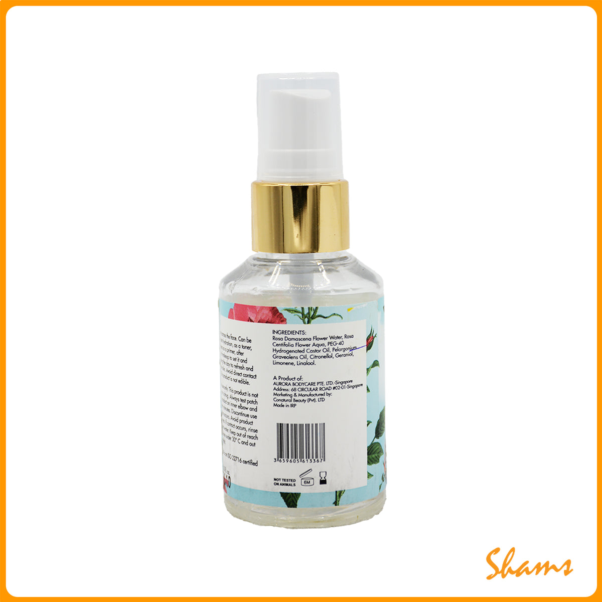 Conatural Rose Water Mist 60ml