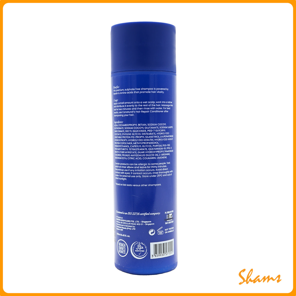 Conatural Hair Volume Shampoo 260g