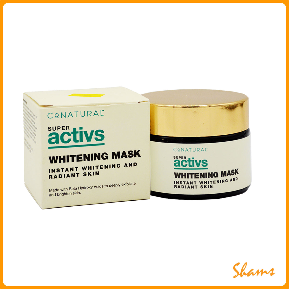 Conatural Super Active Whitening Mask 50g