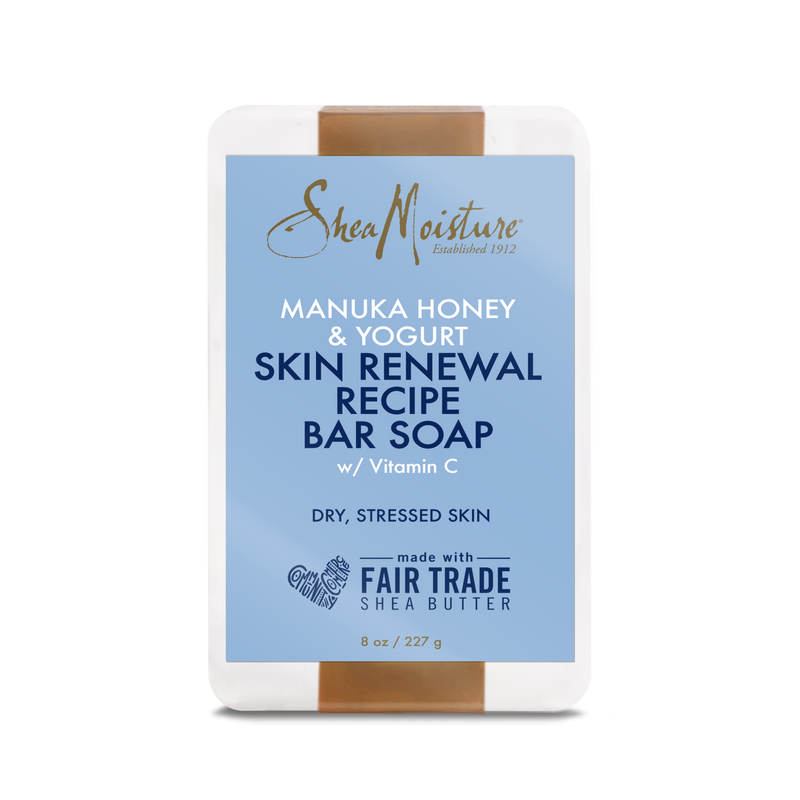 Shea Moisture Manuka Honey & Yogurt Skin Renewal Recipe Bar Soap 227
