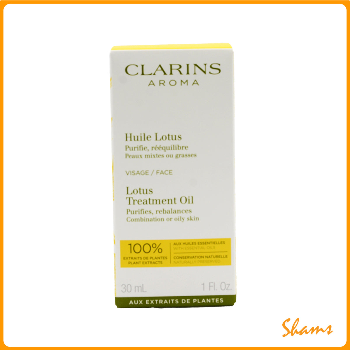 Clarins Lotus Face Oil 30ml