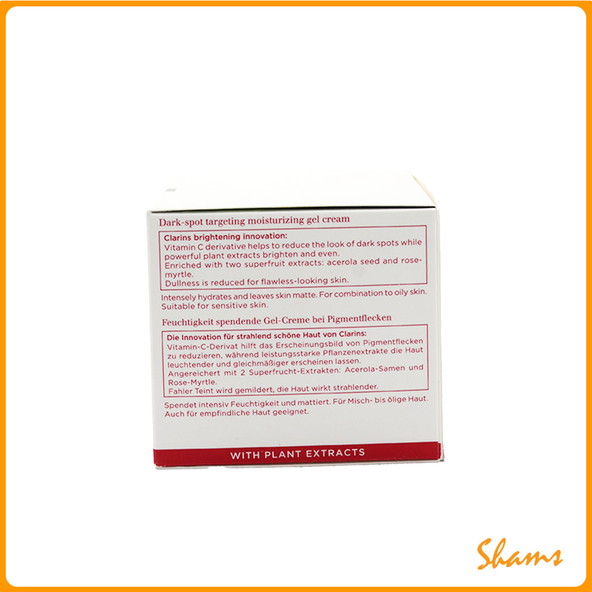 Clarins Bright Plus Moisturizing Gel Cream 50ml