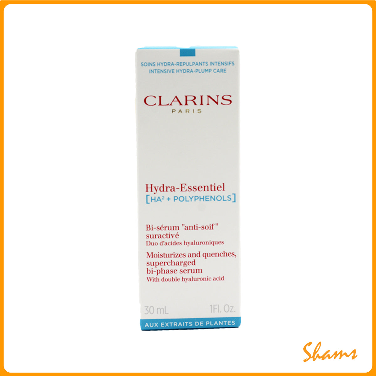 Clarins Hydra-Essentiel [HA²] Bi-Serum 30ml