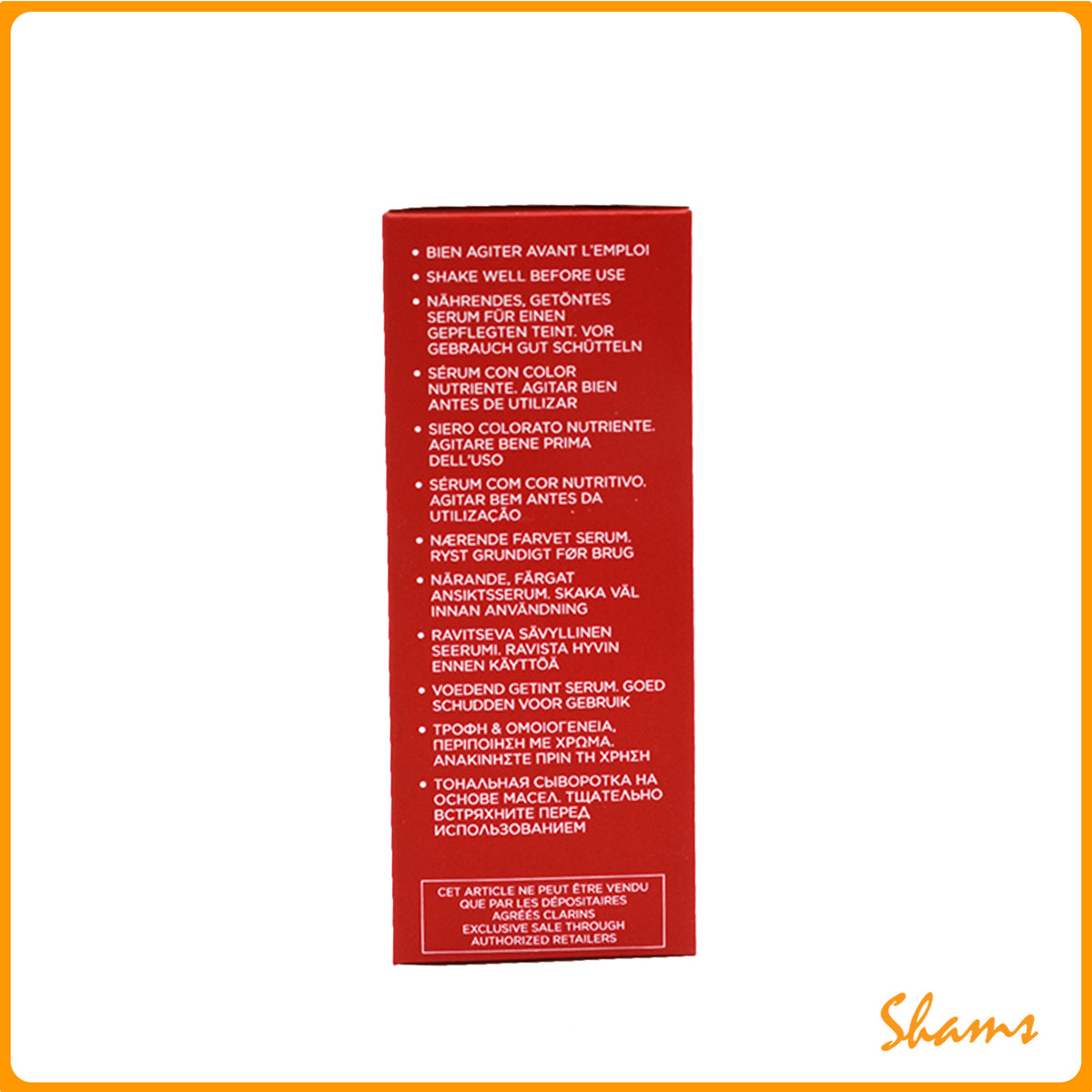 Clarins Tinted Oleo-Serum Foundation 02 30ml