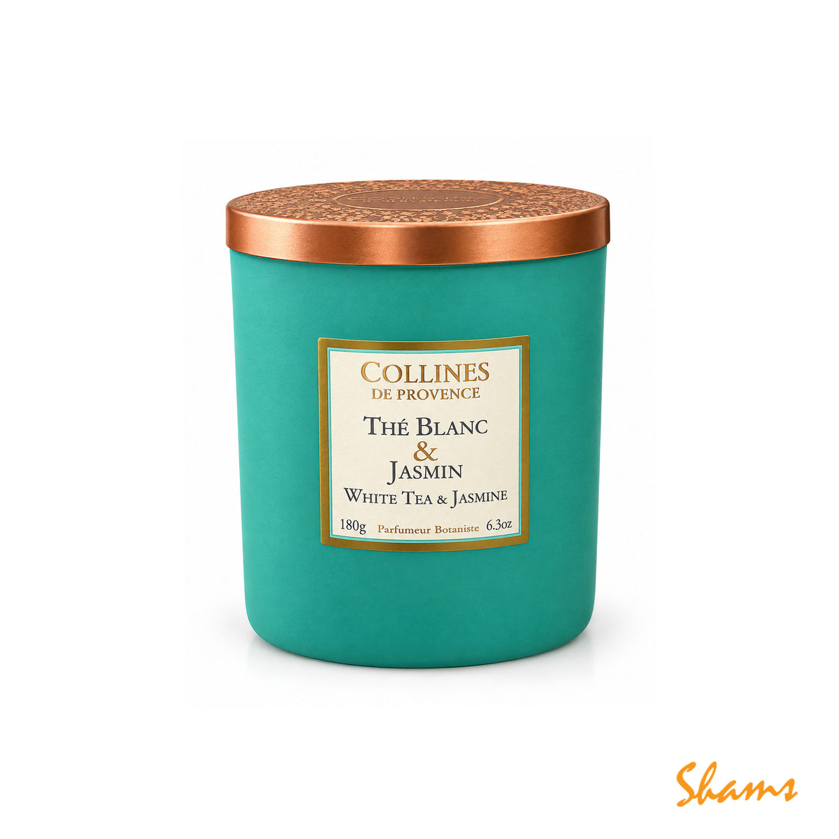 Collines White Tea & Jasmin Candle 180g