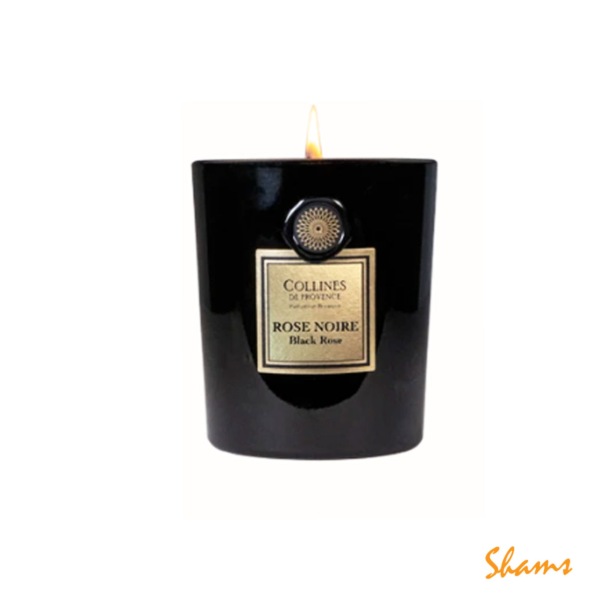 Collines Black Rose Scented Candle 360g